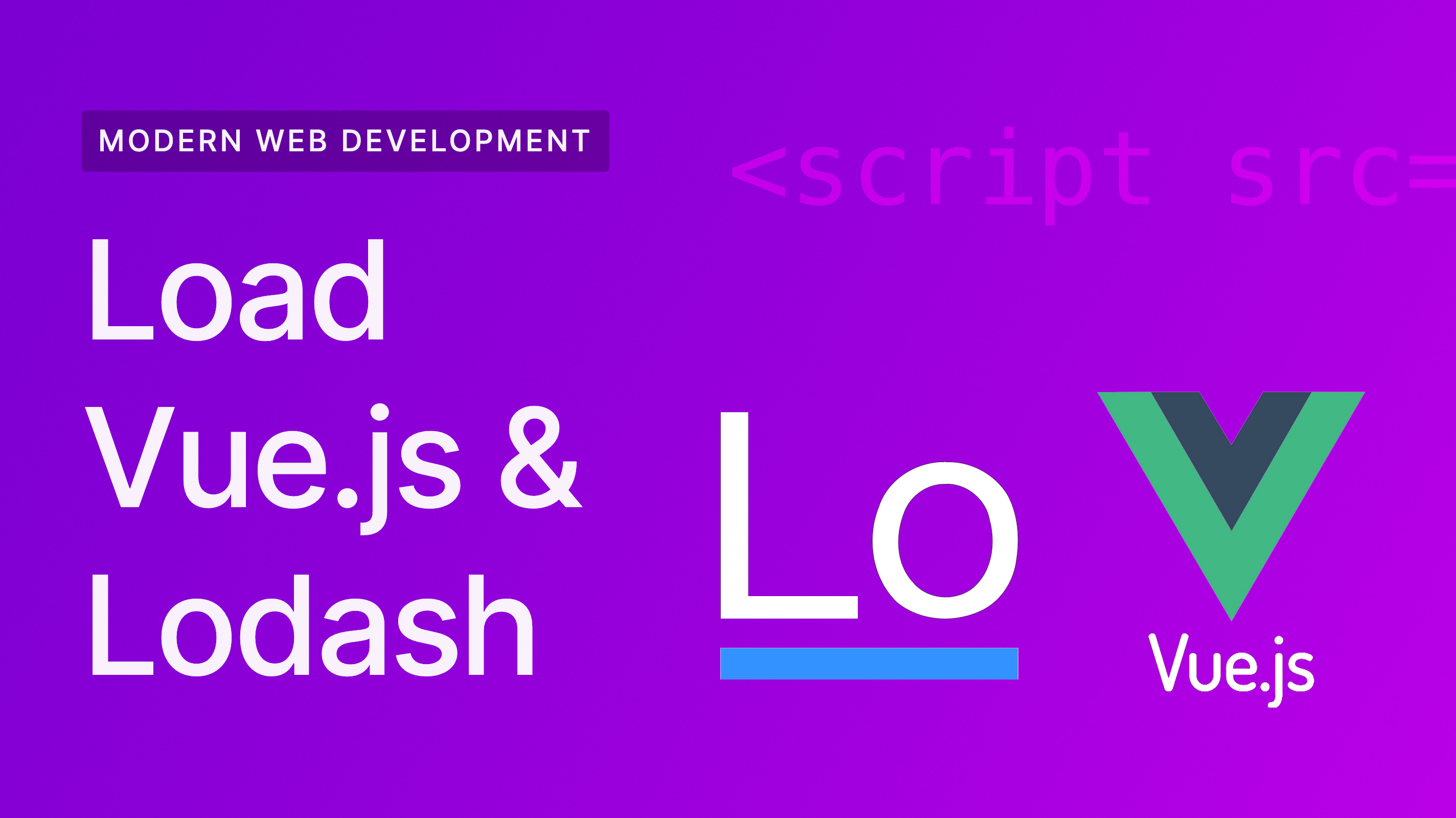 Load Vue JS And Lodash From CDNs · Nono Martínez Alonso