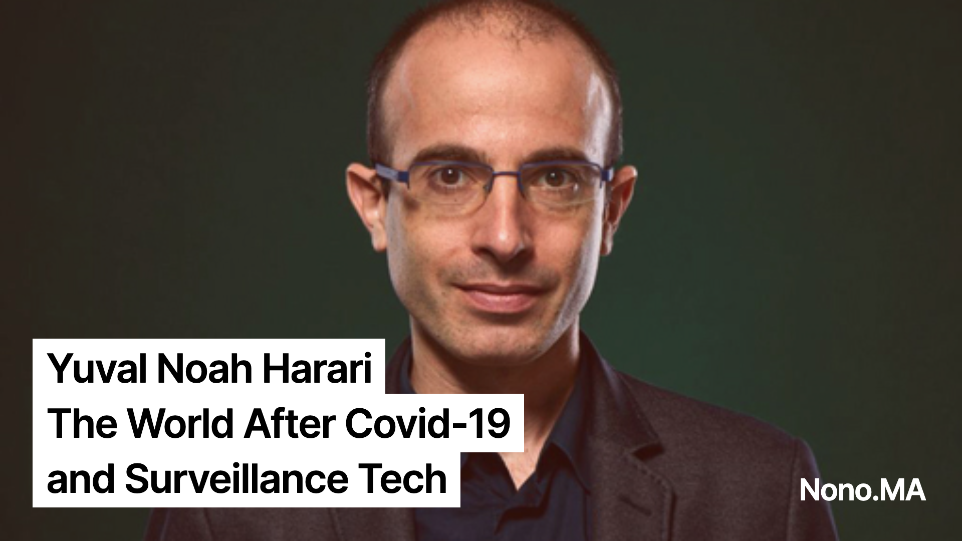 yuval noah harari political views